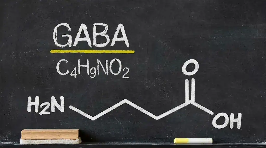 GABA, 化學結構, 分子式, 粉筆手寫